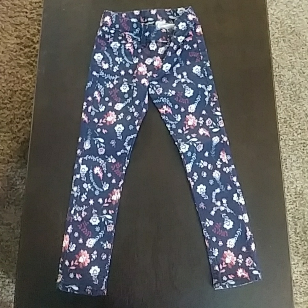 Jordache girl's floral jeggings